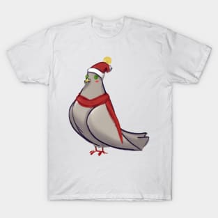 Cute Pigeon Drawing T-Shirt